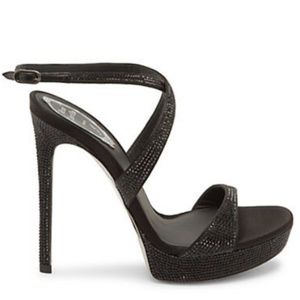 Rene Caovilla Front cross Stiletto Sandals